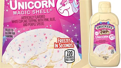 Experience the ethereal charm of enchanted unicorn topping